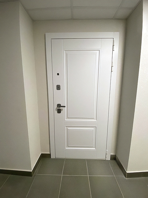 Дверь белого цвета